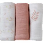 Lot de 3 langes en mousseline 