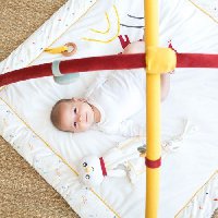 Cache cache en foret Tapis d'éveil bébé - Renard