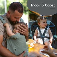 Porte bébé physiologique Moov et Boost + réducteur