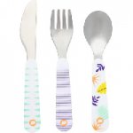 Set de 3 Couverts Metal Jungle Vibes 