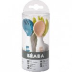Voir le produit Lot de 6 cuillères ergonomiques + 4 fourchettes neon de Béaba