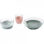 Coffret repas verre Eucalyptus