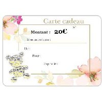 Carte cadeau 20€