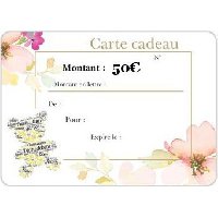 Carte cadeau 50€