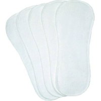  Doublure absorbante coton pour couche lavable kushies Blanc