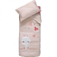 Lapinou Parure Housse de couette + taie d'oreiller