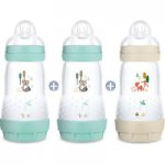 Voir le produit Lot de 3 biberons anti-colique nature 260ml de Mam