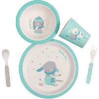 Coffret repas bébé Moulin Roty - Les Amis Monstres