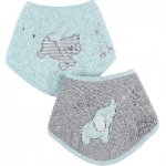 Voir le produit Lot de 2 bavoirs bandana  Anna & Milo de Noukie's