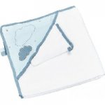 Voir le produit Cape de bain + gant de Sauthon
