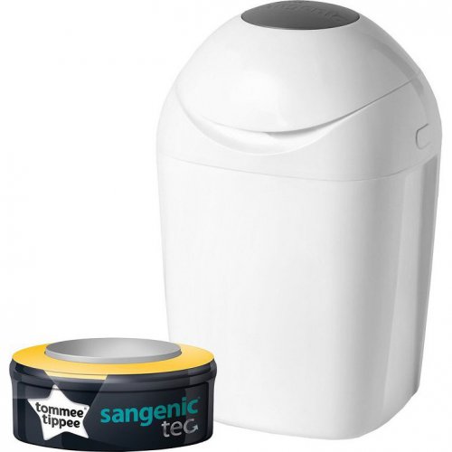 Tommee Tippee Sangenic Tec Poubelle à Couches Révolutionnaire + 3 Recharges